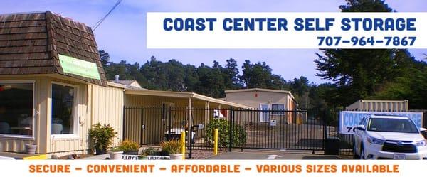 Coast Center Self Storage!