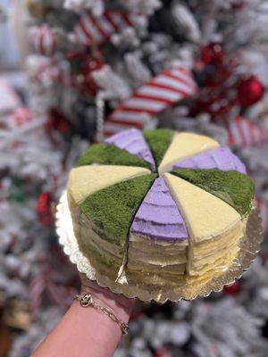 Matcha, Ube & original whole cake 12.17.22