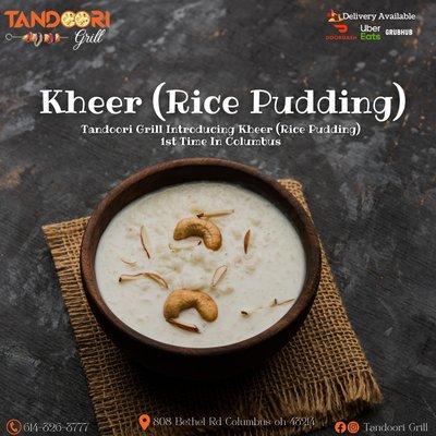 Kheer (Rice Pudding)