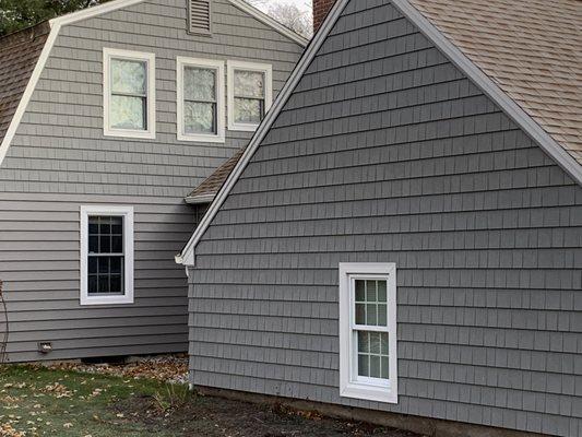 Love the quality of the vinyl shake siding