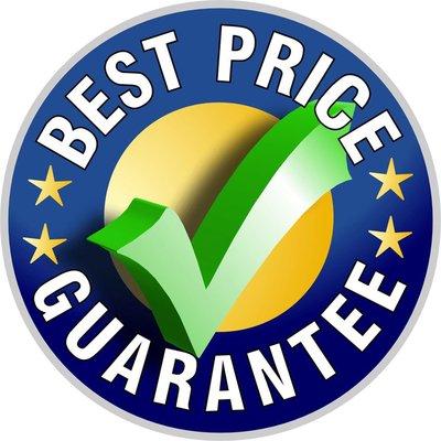 Best price guaranteed. We price match any competitor