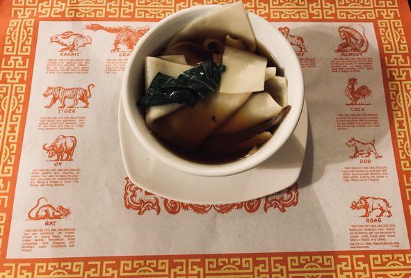 Wonton soup.