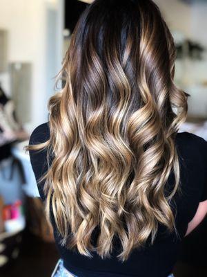 Carmel Bronde 
 Balayage by Brooke