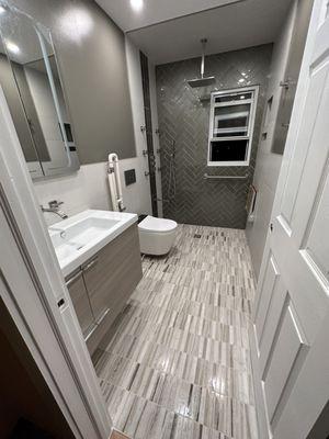 New bathroom we recently did.