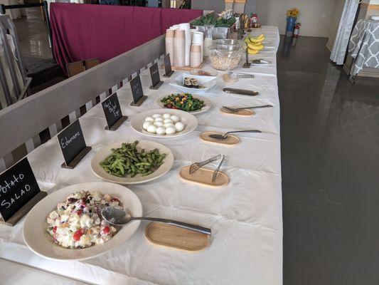 Salads,fresh fruit