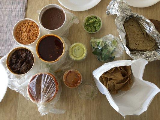 1lb of barbacoa: yummm