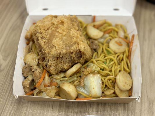 Pancit Conton 1 pc Chinese Style Fried Chicken Soda