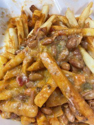 Chilli cheese fries