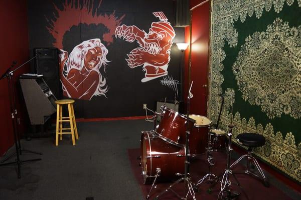 Soundbite Red room 4, Drum-set