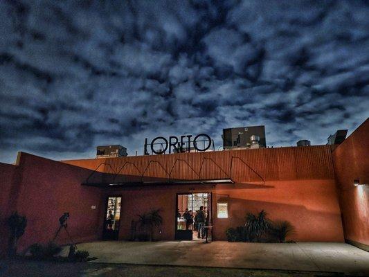 LORETO entrance in the evening