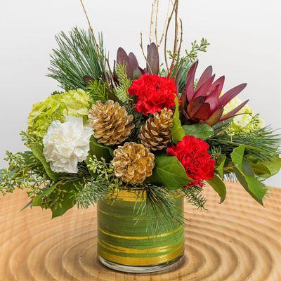 Raleigh Christmas Flowers by Fallon's Flowers