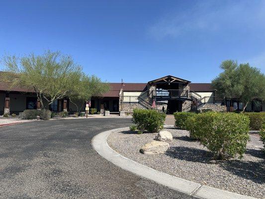 Entrance to Laughlin Ranch