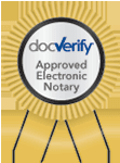 We can notize your documents electronically for a reasonable fee,  in less than 10 minuts.