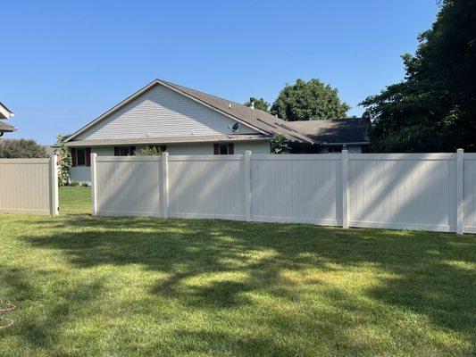 Vinyl fences are one of the best fences to get for privacy and security.