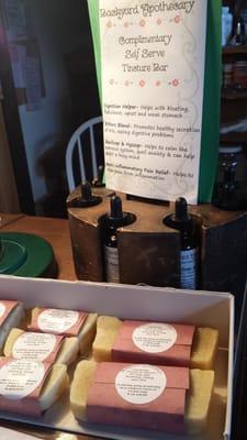 Awesome self serve tincture bar to try out before you buy!!