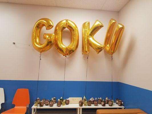 Goku's balloons and kakamura coconut pirates