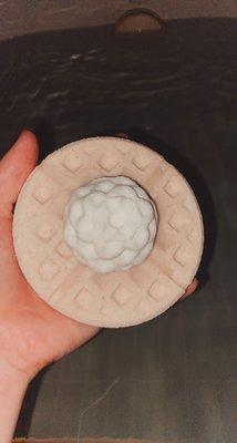 waffle bathbomb