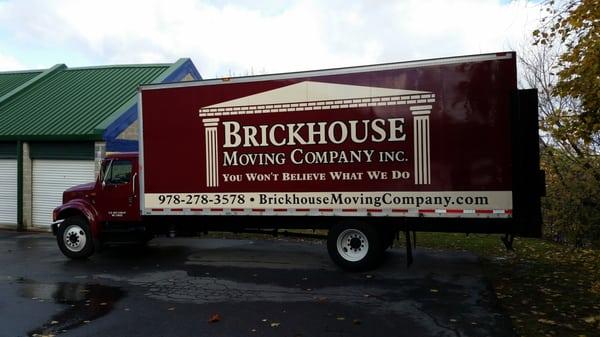 One of BrickHouse's 26 foot Trucks with new look.