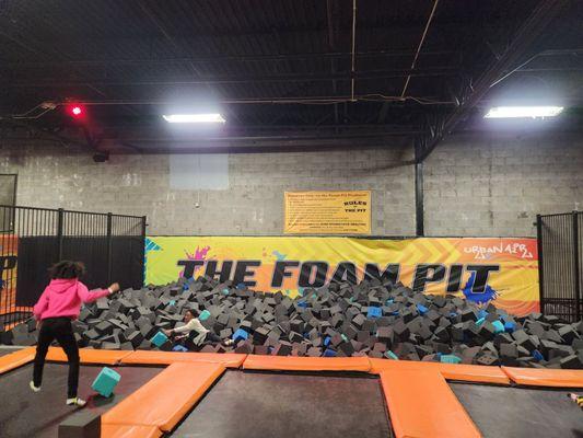 Foam pit