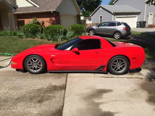 The very sweet Z06 I got from Rick