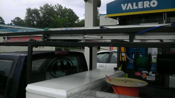 Bat mobile at Valero