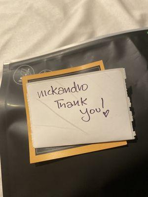 So friendly and no thank you nickandro !!