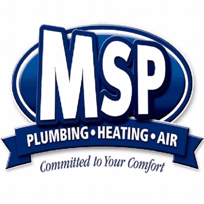 MSP Plumbing Heating Air Logo