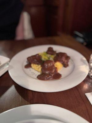 Fried Chicken Livers. The star of the show are the grits. Gravy was awful.