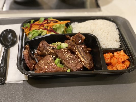 Kalbi BBQ Lunch Box