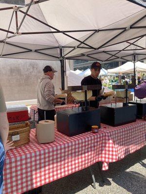 Raclette booth