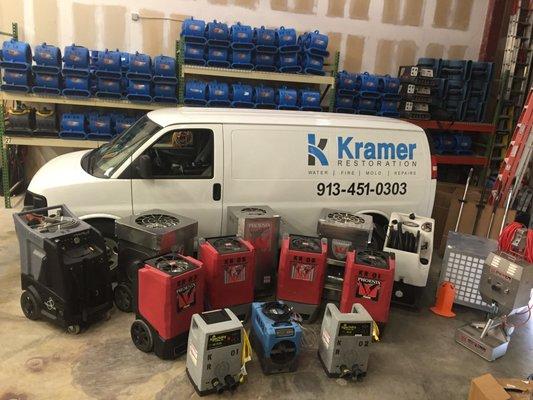 We have the equipment and supplies to do the job right the first time!