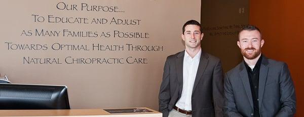 Dr. Brian and Dr. Chris Mabry, Columbus' Premier Wellness Chiropractors!