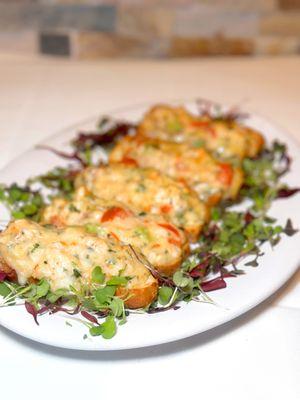 Shrimp Crostinis