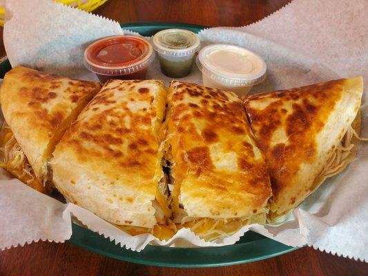 Big Chicken Quesadilla