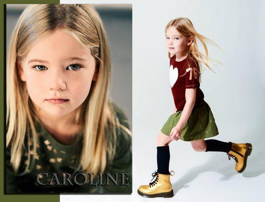 Children portfolio for modeling agency