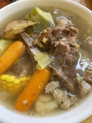 It's Wednesday, in Gallup. Caldo de Res, it is!