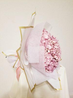 Pink Hydrangea bouquet