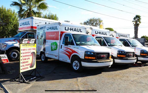 We offer Uhaul Rentals!