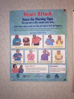 Heart attack signs