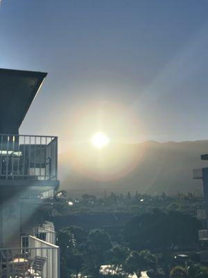 Sunrise over Haleakala from lani of Kamaole Nalu 506