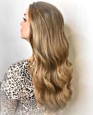 Beautiful balayage by Rachel Z. @ TEASE Salon!