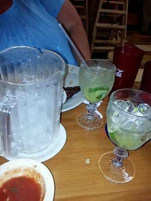 Pitcher of margarita...is the way to go!!