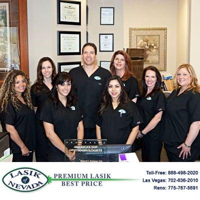 Meat the team at Lasik of Nevada!