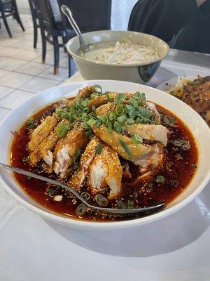 Steamed Chicken Spicy