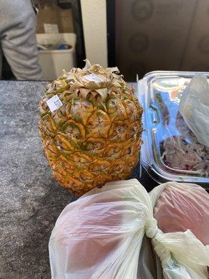 Pink pineapple