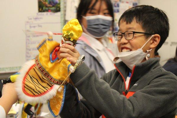 Taiwanese traditional culture puppet show