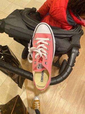 Pink converse