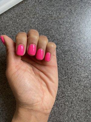 Manicure w/ Overlay, $45