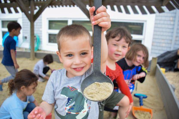 Kids in the sandbox.