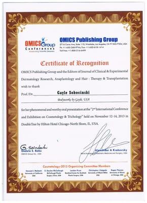 Speakers Recognition for presentation of Permanent Makeup application to international study group.